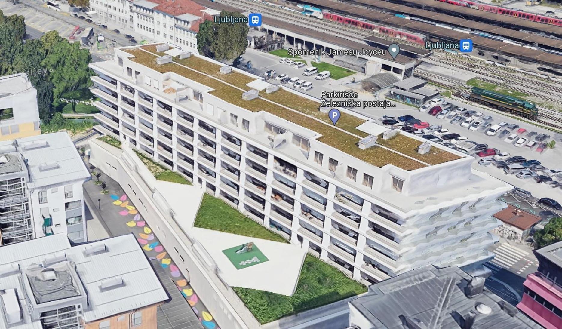 Masarykova Residence - Modern 1-Bedroom In City Center & Free Parking 卢布尔雅那 外观 照片